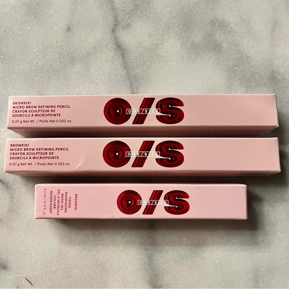 NWT NEW IN BOX 3 PIECE ONE SIZE BROW PENCIL AND GEL